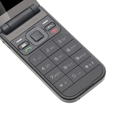 هاتف محمول UNIWA F2720 ثنائي الشاشة GSM هاتف قابل للطي 1.77 بوصة 0.08 ميجابكسل لوحة مفاتيح روسية عبرية زر هاتف صدفي مميز