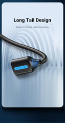 كابل تمديد Vention USB 3.0 ذكر إلى أنثى كابل تمديد USB 3.0 عالي السرعة ممتد لأجهزة الكمبيوتر المحمولة كابل تمديد USB 2.0