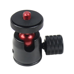 Mini Ball Head 1/4 Screw Mount 360 Swivel for Canon Nikon Sony Camcorder DV LED Light Bracket DSLR Camera Tripod Ballhead Stand