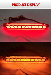 1PCS LED High Brake Light For Toyota HILUX Vigo 2005 2006 2007 2008 2009 2010 2011 2012 2013 2014 Turn Signal Rear Bumper Lamp