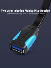 كابل تمديد Vention USB 3.0 ذكر إلى أنثى كابل تمديد USB 3.0 عالي السرعة ممتد لأجهزة الكمبيوتر المحمولة كابل تمديد USB 2.0