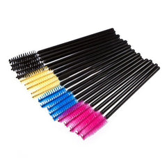 5/50 Pcs Eyelash Brushes False Eye Lashes Extension Tools Eyebrow Brush Mascara Wands Applicator Spoolers Lashes Cosmetic Tool