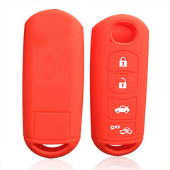 Silicone Remote Key Cover Case For MAZDA CX-5 CX-3 2 3 5 6 CX-7 CX-9 Demio Speed Miata MX5 Case 2 3 4 Button 2018 2019 2020 2021