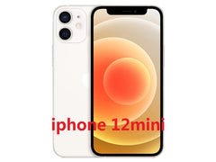 هاتف iPhone 12 Mini 5G الذكي الأصلي المستعمل بنظام iOS A14 وذاكرة وصول عشوائي 4 جيجابايت ومساحة تخزين 64/128/256 جيجابايت وكاميرا مزدوجة بدقة 12 ميجابكسل مقاس 5.4 بوصة