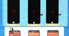 AAA+++ LCD Display For iPhone 7 8 SE 6 6S LCD Screen With Perfect 3D Touch Screen Digitizer Assembly 6Plus 6S 7 8 Plus Display