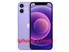 هاتف iPhone 12 Mini 5G الذكي الأصلي المستعمل بنظام iOS A14 وذاكرة وصول عشوائي 4 جيجابايت ومساحة تخزين 64/128/256 جيجابايت وكاميرا مزدوجة بدقة 12 ميجابكسل مقاس 5.4 بوصة