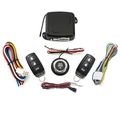 Car Alarm Remote Control PKE Car Keyless Entry Engine Start Alarm System Push Button Remote Starter Stop Auto