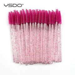 5/50 Pcs Eyelash Brushes False Eye Lashes Extension Tools Eyebrow Brush Mascara Wands Applicator Spoolers Lashes Cosmetic Tool