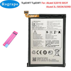 بطارية جديدة أصلية 3500 مللي أمبير/ساعة TLp034F1 TLp034F7 لهاتف Alcatel 3 3L 2019 5053Y 5053K 5053D 5039D