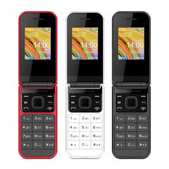 هاتف محمول UNIWA F2720 ثنائي الشاشة GSM هاتف قابل للطي 1.77 بوصة 0.08 ميجابكسل لوحة مفاتيح روسية عبرية زر هاتف صدفي مميز