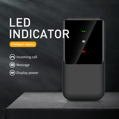 هاتف محمول UNIWA F2720 ثنائي الشاشة GSM هاتف قابل للطي 1.77 بوصة 0.08 ميجابكسل لوحة مفاتيح روسية عبرية زر هاتف صدفي مميز