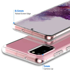 جراب سيليكون شفاف رفيع للغاية لهاتف Samsung Galaxy S20 Fe Plus Ultra S20+ جراب ناعم لهاتف Samsung S20fe S 20 غطاء شفاف