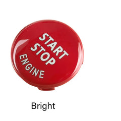 Car Engine START Button Replace Cover STOP Switch Accessories Key Decor For BMW X1 X5 E70 X6 E71 Z4 E89 3 5 Series E90 E91 E60