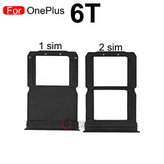 Single and Dual SIM Tray For OnePlus 6 6T Sim Card Holder Slot Repair Replacement Part