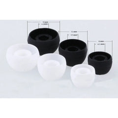 50pcs/lot Earphone Silicone Case Covers Soft Ear Tips For Headphones Ear Pads Cushion Caps Earbuds Replacement Accessories
