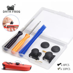 DATA FROG 3D Analog Joystick Thumb Stick Compatible Nintendo Switch Joy Pad Replacement Repair Kit Tool for Switch Lite