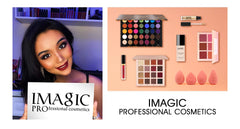 آيلاينر IMAGIC آيلاينر مقاوم للماء، جل مكياج تجميلي، آيلاينر جل مع فرشاة، مجموعة آيلاينر يدوم 24 ساعة