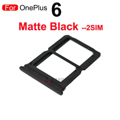 Single and Dual SIM Tray For OnePlus 6 6T Sim Card Holder Slot Repair Replacement Part