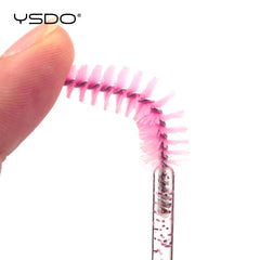 5/50 Pcs Eyelash Brushes False Eye Lashes Extension Tools Eyebrow Brush Mascara Wands Applicator Spoolers Lashes Cosmetic Tool