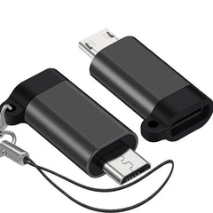 محول USB من النوع C إلى Micro USB أنثى إلى ذكر محولات لـ Xiaomi Samsung كابل بيانات شاحن USB C محول USB C
