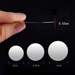 1/5/10pcs Thin Metal Plate For Magnetic Car Phone Holder Iron Sheet Sticker Disk For Magnet Phone Stand Mount Round Retangle
