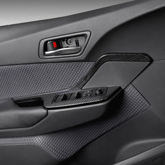 Car Styling 2PCS ABS Plastic Interior Front Door Panel Decoration Strips Cover Trim For Toyota C-HR CHR 2016 2017 2018