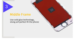 AAAA quality LCD Display For Iphone 6p 6 plus Screen Touch Panel Digitizer for iphone 6p A1522 A1524 A1593 LCD Assembly Screen