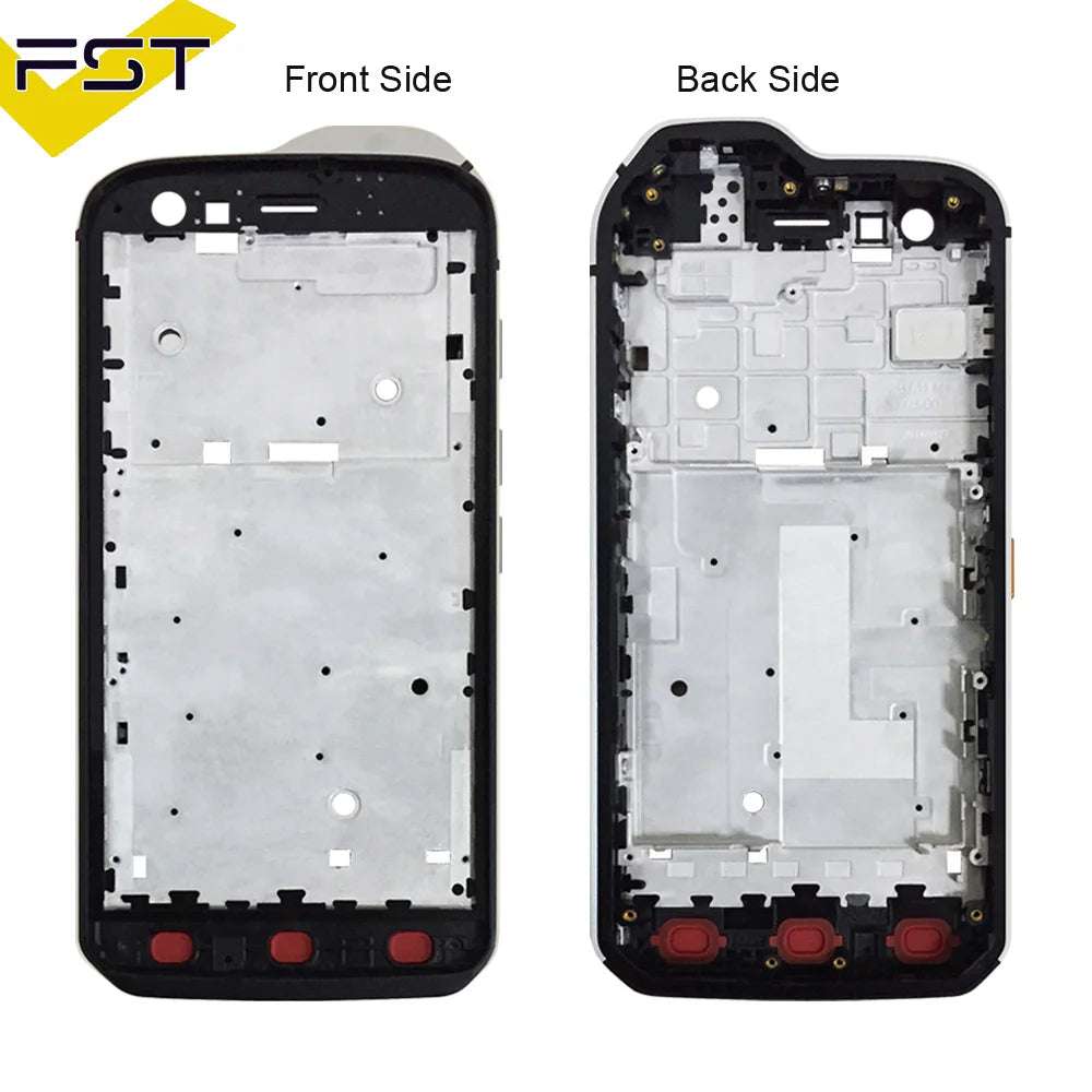 For Caterpillar Cat S61 S 61 Phone Front Frame Housing No LCD Repair Parts For Caterpillar Cat S61 Battery Case Housing Cover