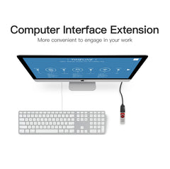 كابل تمديد Vention USB 3.0 ذكر إلى أنثى كابل تمديد USB 3.0 عالي السرعة ممتد لأجهزة الكمبيوتر المحمولة كابل تمديد USB 2.0
