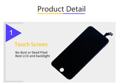 AAAA quality LCD Display For Iphone 6p 6 plus Screen Touch Panel Digitizer for iphone 6p A1522 A1524 A1593 LCD Assembly Screen