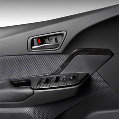 Car Styling 2PCS ABS Plastic Interior Front Door Panel Decoration Strips Cover Trim For Toyota C-HR CHR 2016 2017 2018