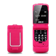 Mini J9 Flip cell Phone 0.66" Smallest Mobile Phone Wireless Bluetooth Dialer FM Magic Voice  russian language