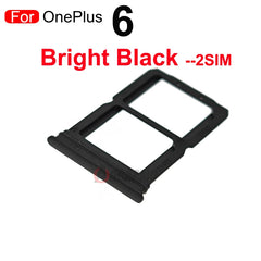 Single and Dual SIM Tray For OnePlus 6 6T Sim Card Holder Slot Repair Replacement Part