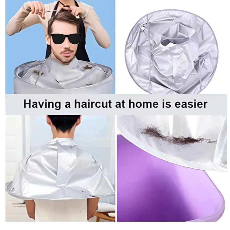 Adult Medium Haircut Cloak – Breathable & Foldable Haircut Tool