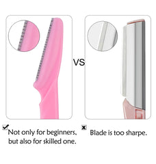 3/4/10Pcs Eyebrow Trimmer Blade Shaver Portable Face Razor Eye Brow Epilation Hair Removal Cutters Safety Razor Woman Makeup