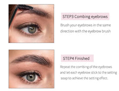 Hot Brow Styling Soap Lamination Setting Gel Waterproof Long Lasting Brows Lift Eyebrow Gel Pomade Kit Makeup Cosmetic