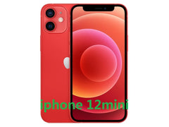 هاتف iPhone 12 Mini 5G الذكي الأصلي المستعمل بنظام iOS A14 وذاكرة وصول عشوائي 4 جيجابايت ومساحة تخزين 64/128/256 جيجابايت وكاميرا مزدوجة بدقة 12 ميجابكسل مقاس 5.4 بوصة
