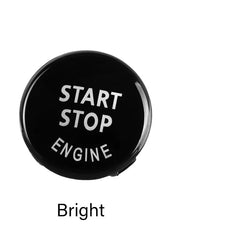 Car Engine START Button Replace Cover STOP Switch Accessories Key Decor For BMW X1 X5 E70 X6 E71 Z4 E89 3 5 Series E90 E91 E60