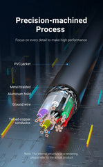 كابل تمديد Vention USB 3.0 ذكر إلى أنثى كابل تمديد USB 3.0 عالي السرعة ممتد لأجهزة الكمبيوتر المحمولة كابل تمديد USB 2.0