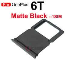 Single and Dual SIM Tray For OnePlus 6 6T Sim Card Holder Slot Repair Replacement Part