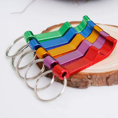 Portable Beer Bottle Opener Keychain 4 In 1 Pocket Aluminum Beer Bottle Opener Can 5 Colors Wedding Party Favor Gifts