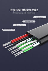 كابل تمديد Vention USB 3.0 ذكر إلى أنثى كابل تمديد USB 3.0 عالي السرعة ممتد لأجهزة الكمبيوتر المحمولة كابل تمديد USB 2.0