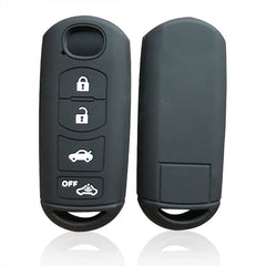 Silicone Remote Key Cover Case For MAZDA CX-5 CX-3 2 3 5 6 CX-7 CX-9 Demio Speed Miata MX5 Case 2 3 4 Button 2018 2019 2020 2021