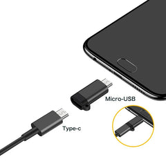 محول USB من النوع C إلى Micro USB أنثى إلى ذكر محولات لـ Xiaomi Samsung كابل بيانات شاحن USB C محول USB C