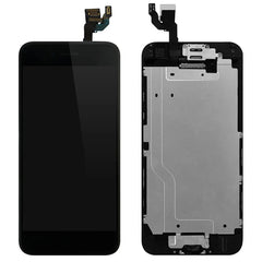 Full Set LCD For iPhone 6 A1586 Display Touch Screen Digitizer Full Assembly 6G Ecran Replacement With Home Button Front Camera