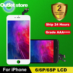 AAA+++ LCD Display For iPhone 7 8 SE 6 6S LCD Screen With Perfect 3D Touch Screen Digitizer Assembly 6Plus 6S 7 8 Plus Display