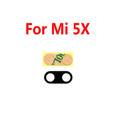 قطعتان/مجموعة، غطاء عدسة زجاجية للكاميرا الخلفية لهاتف Xiaomi Mi A3 مع لاصق لاصق لقطع غيار Xiaomi Mi A1 A2 Lite