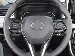 For Toyota Harrier Venza Crown RAV4 XA50 Camry Corolla E210 2020 2021 2022 2023 2024 Car Steering Wheel Button Cover Accessories