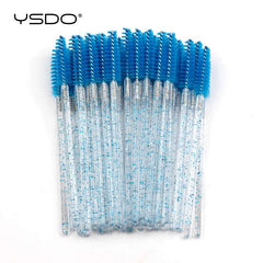 5/50 Pcs Eyelash Brushes False Eye Lashes Extension Tools Eyebrow Brush Mascara Wands Applicator Spoolers Lashes Cosmetic Tool