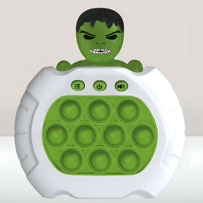 Hulk Pop Sensory Fidget Toy – Stress Reliever for Kids & Adults, White/Green